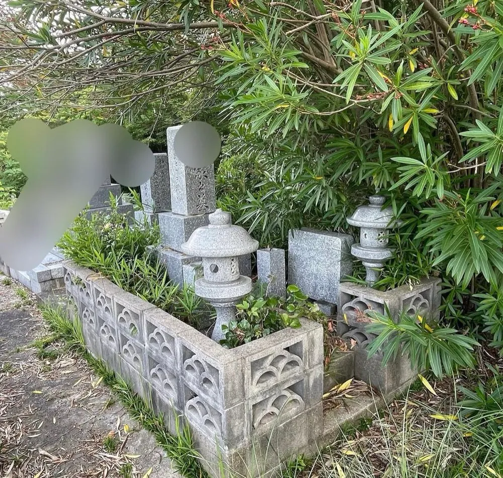 九州・山口｜お墓参り代行の作業前（お墓清掃・お墓参り代行）