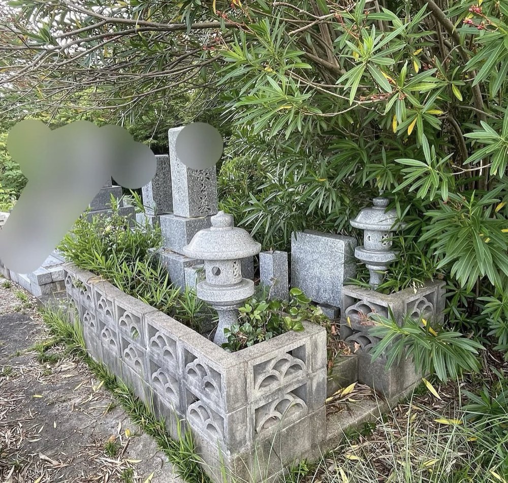 九州・山口｜お墓参り代行の作業前（お墓清掃・お墓参り代行）